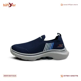 26039-Navy Blue Lightweight Running Sports Comfortable Sneaker