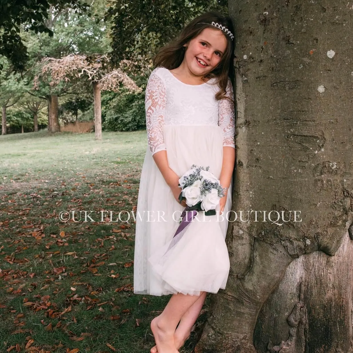 Bohemian Classic Tea Dress - Ivory Cream
