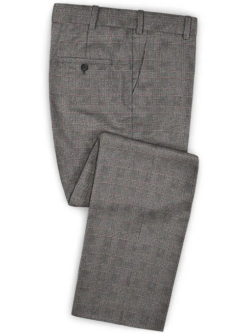 Caccioppoli Dapper Dandy Vucia Brown Wool Suit