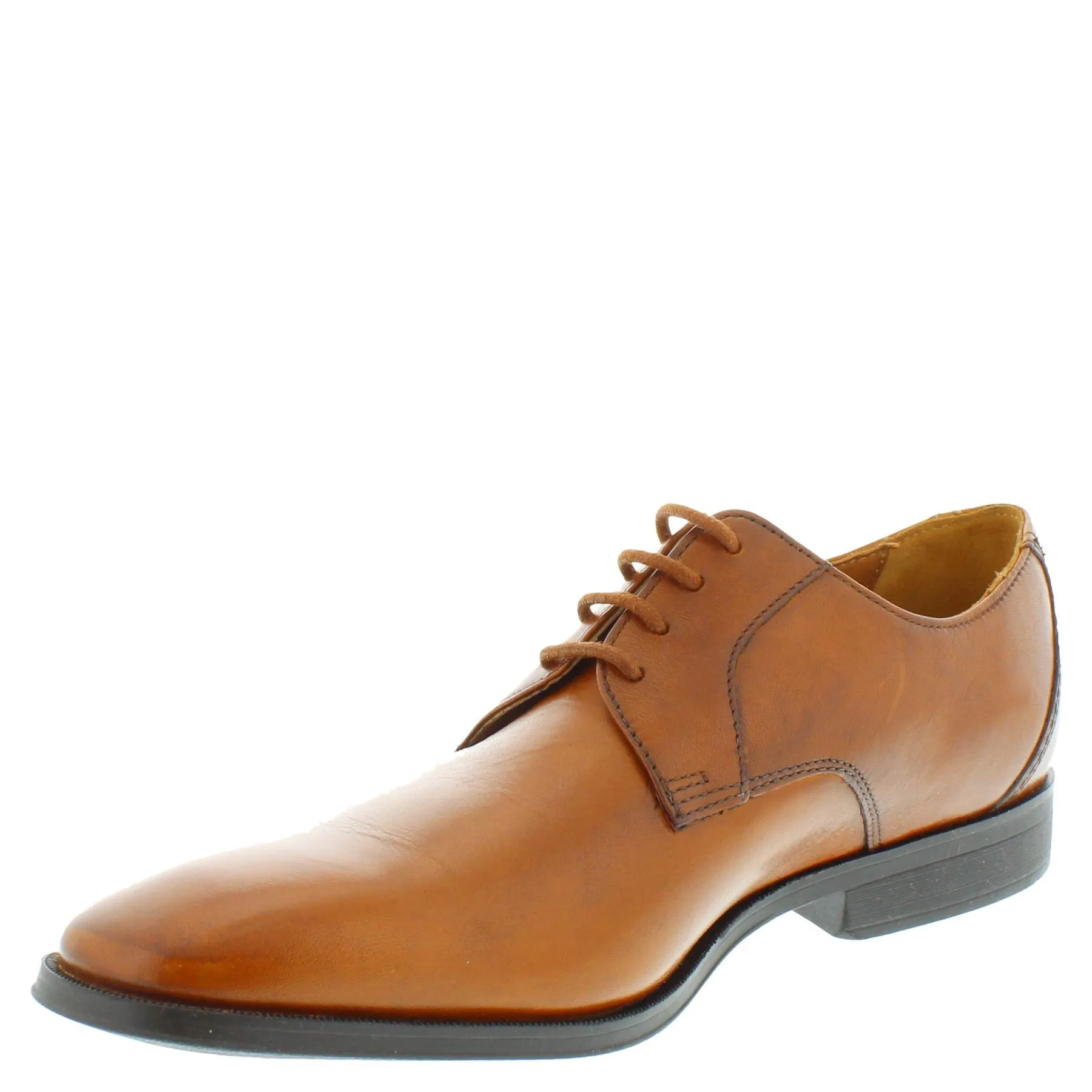 Clarks Gilman Lace H Fit Leather Derby Wide Shoes