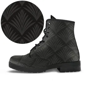 Combat Boots - Classic Pattern #103 | Unisex Boots, Custom Shoes, Hippie Boots, Lace Up Boots, 90s Boots, Women's Boots, Boots Men