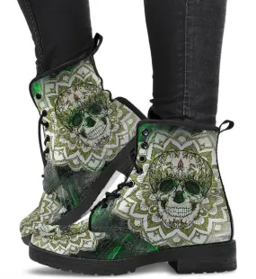 Combat Boots for Women - Skulls of Life