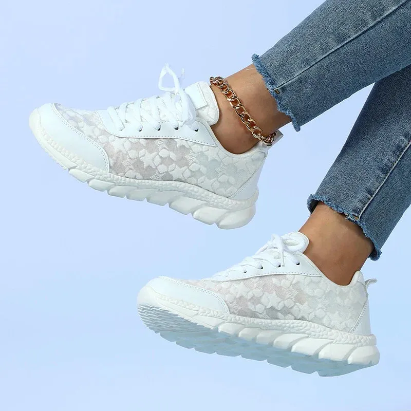 Comfortable orthopedic mesh sneakers