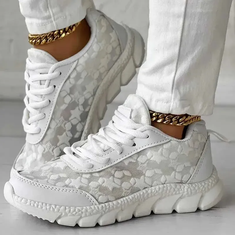 Comfortable orthopedic mesh sneakers
