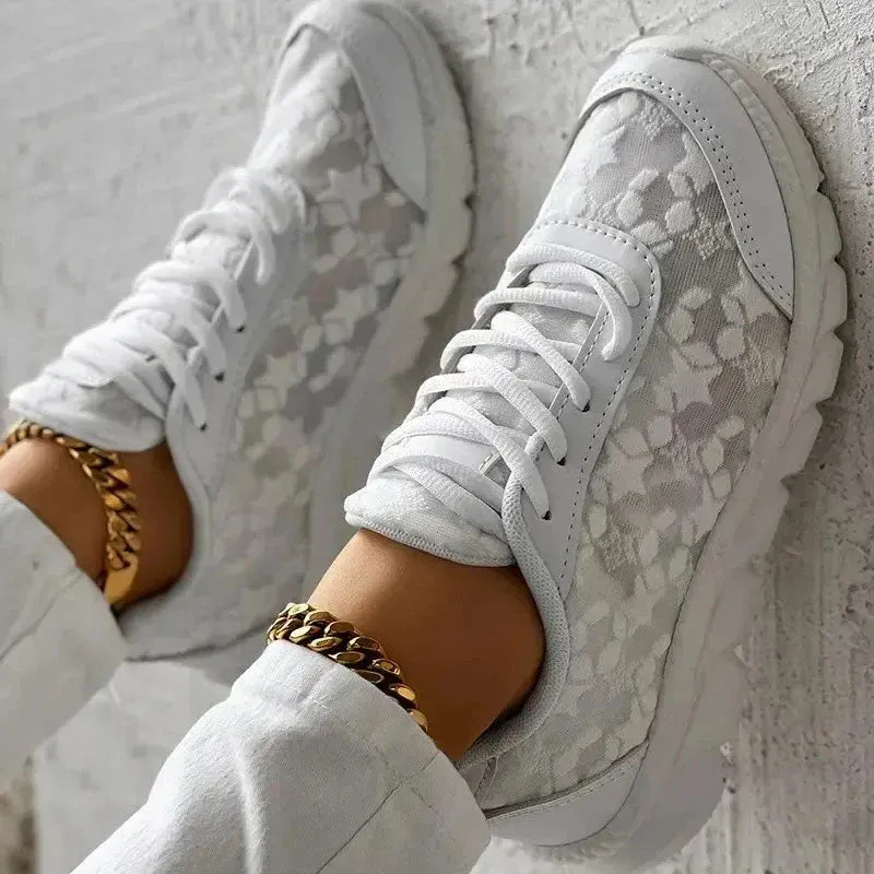 Comfortable orthopedic mesh sneakers
