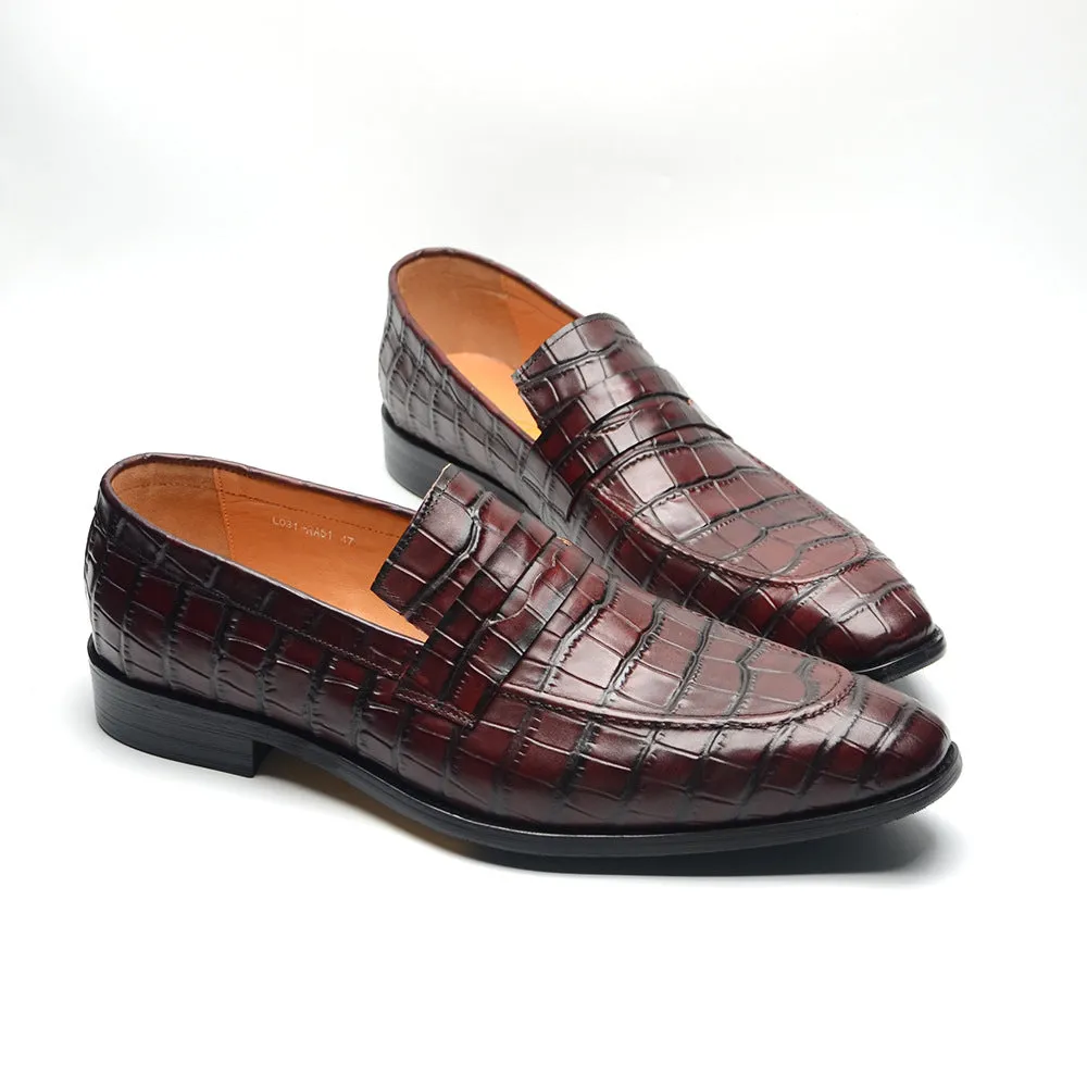 Diamoré Ebonique Croc Brogues