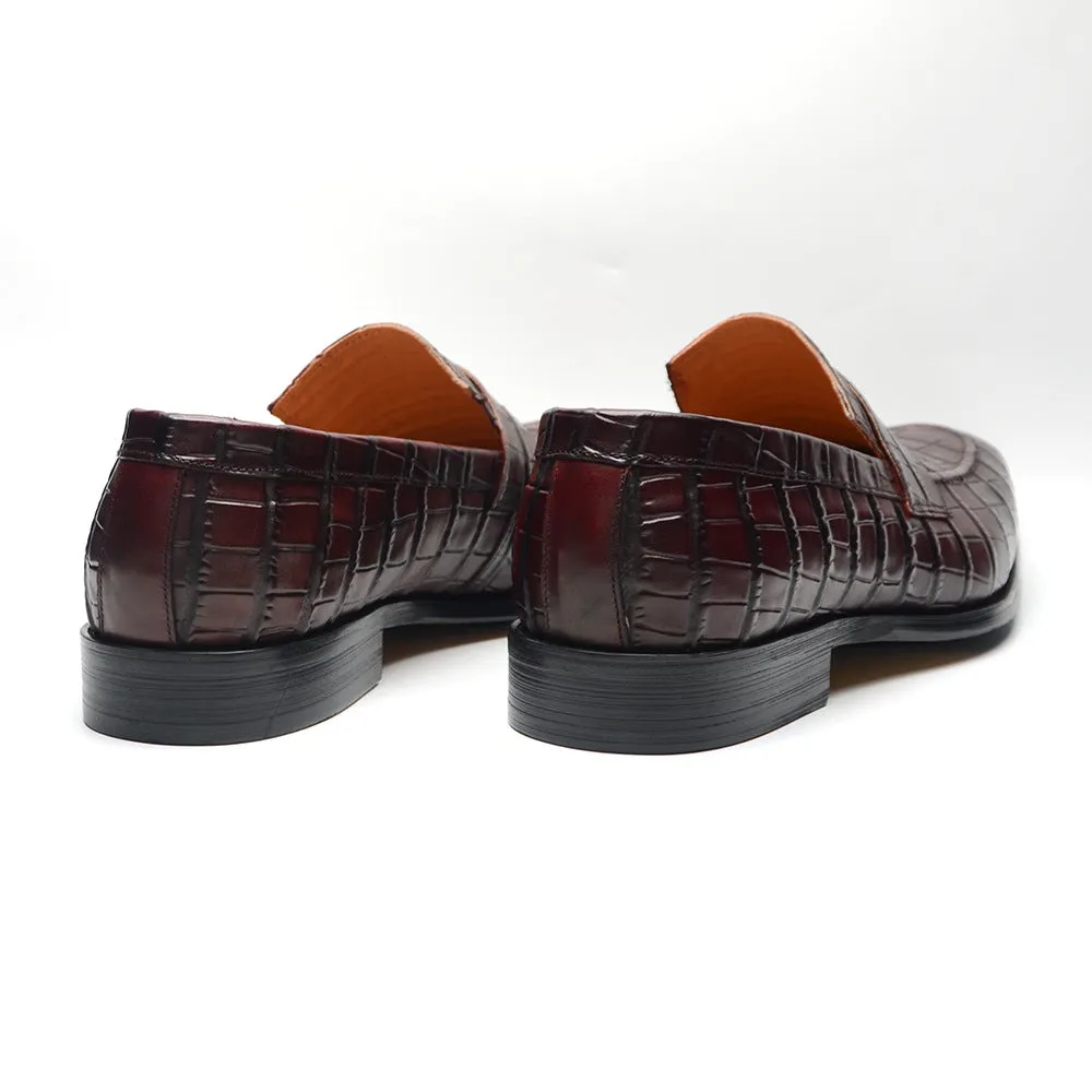 Diamoré Ebonique Croc Brogues