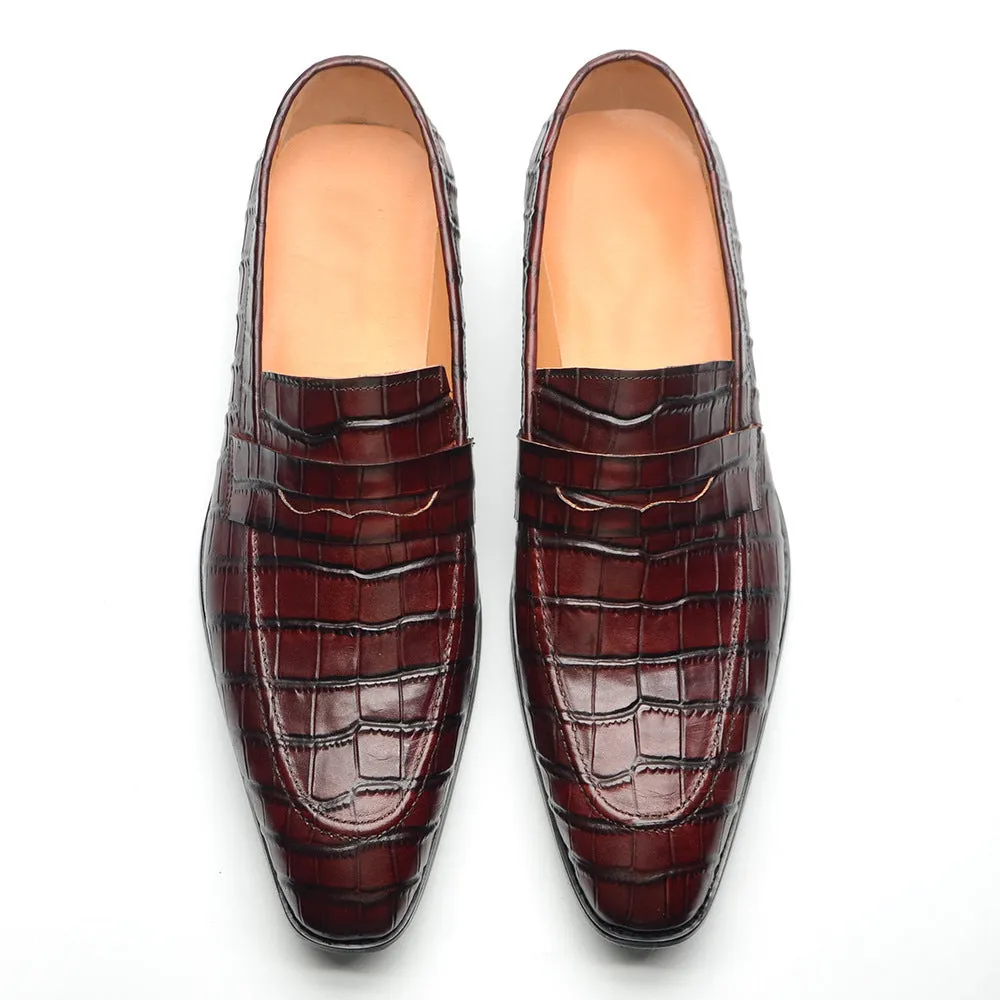 Diamoré Ebonique Croc Brogues