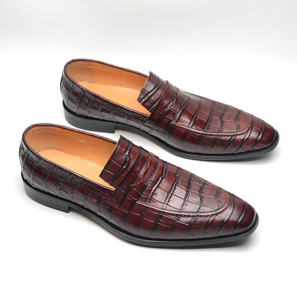 Diamoré Ebonique Croc Brogues
