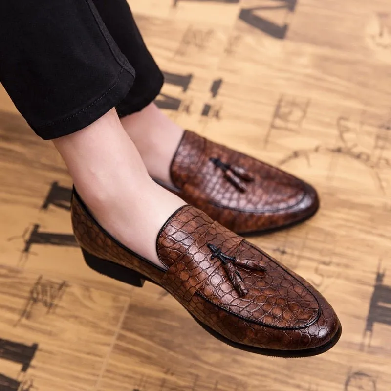 Ebonique Slip-On Elegance