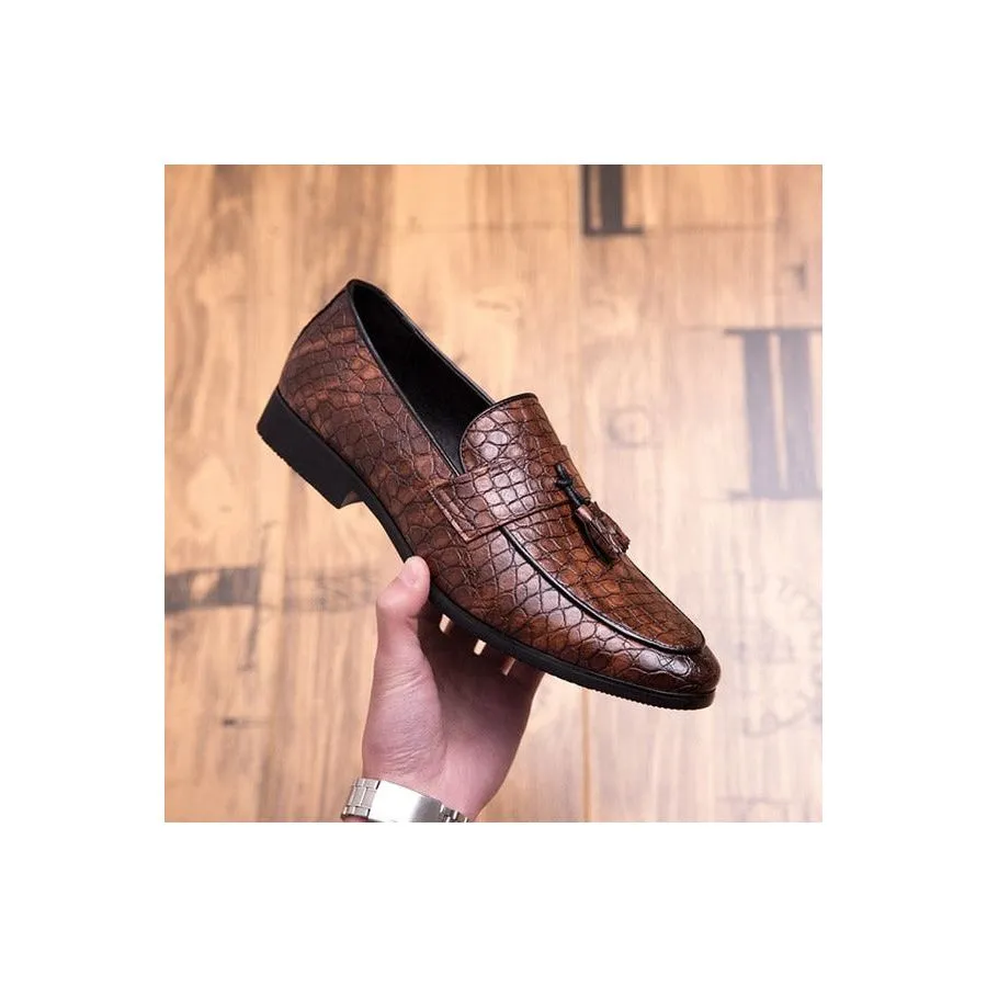 Ebonique Slip-On Elegance