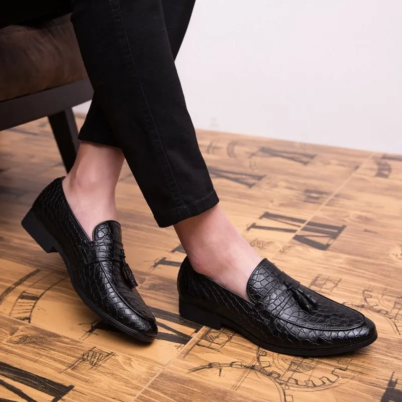 Ebonique Slip-On Elegance