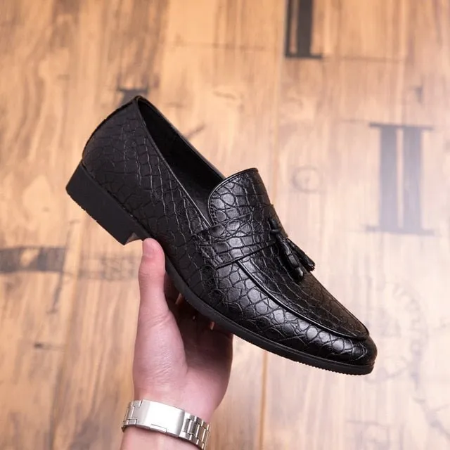 Ebonique Slip-On Elegance