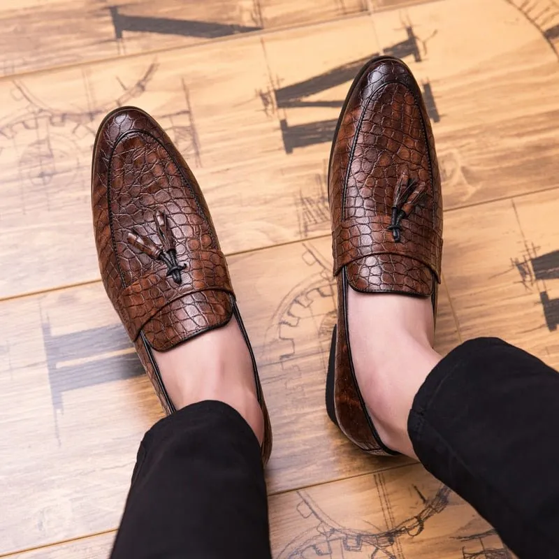 Ebonique Slip-On Elegance