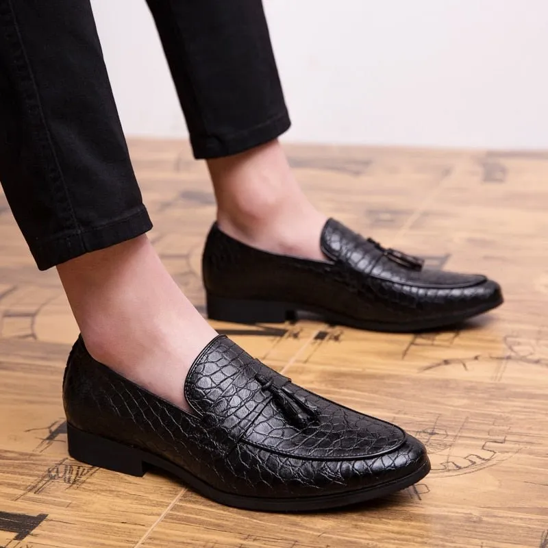 Ebonique Slip-On Elegance