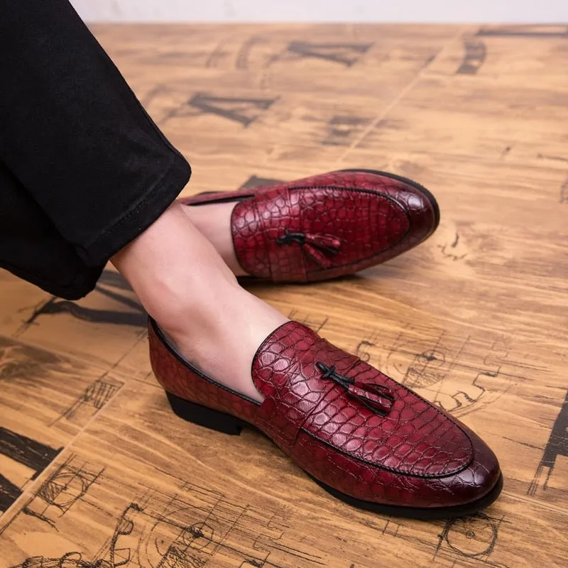 Ebonique Slip-On Elegance
