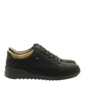 Finn Comfort Women's Pordeone Shoes- Buggy Schwarz