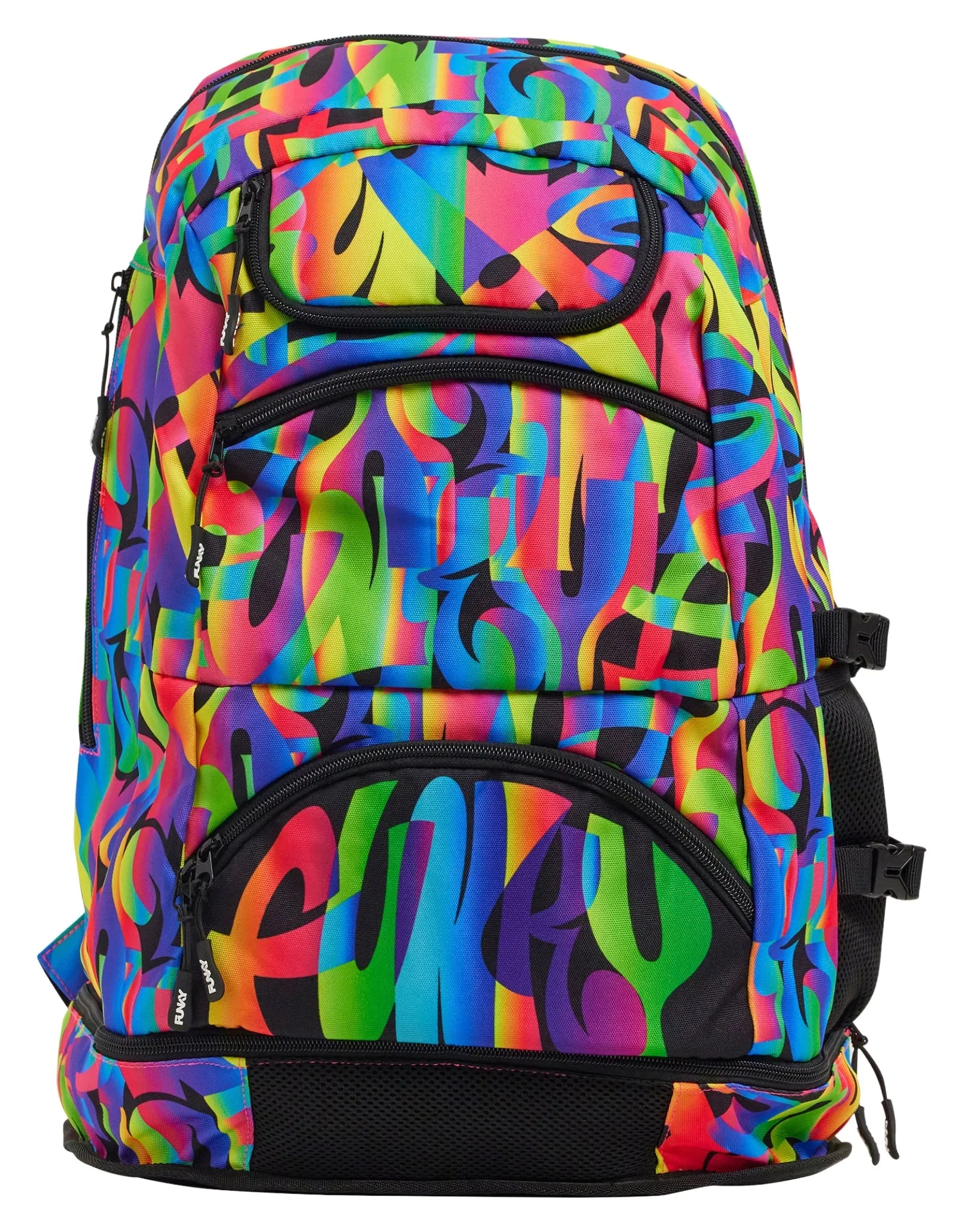 Funky Trunks Colour Funk Elite Squad 36L Backpack - Black/Multi