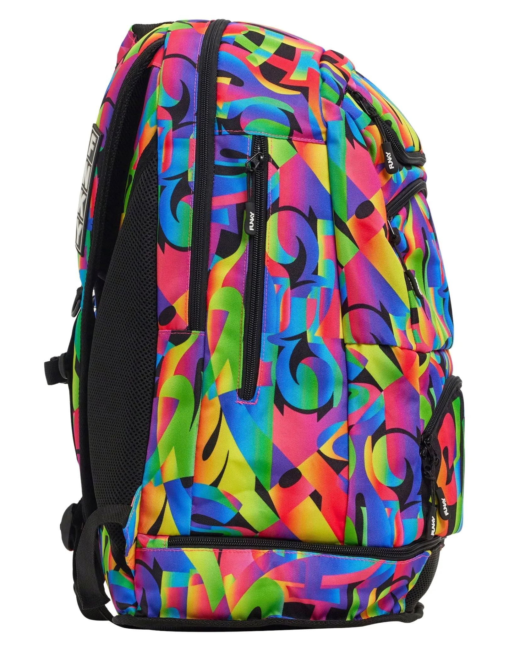Funky Trunks Colour Funk Elite Squad 36L Backpack - Black/Multi