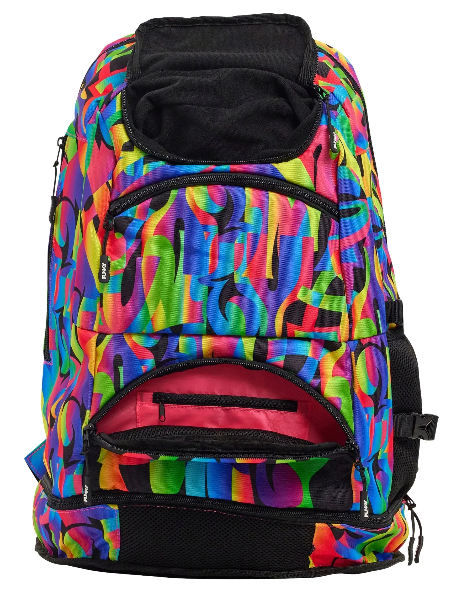 Funky Trunks Colour Funk Elite Squad 36L Backpack - Black/Multi