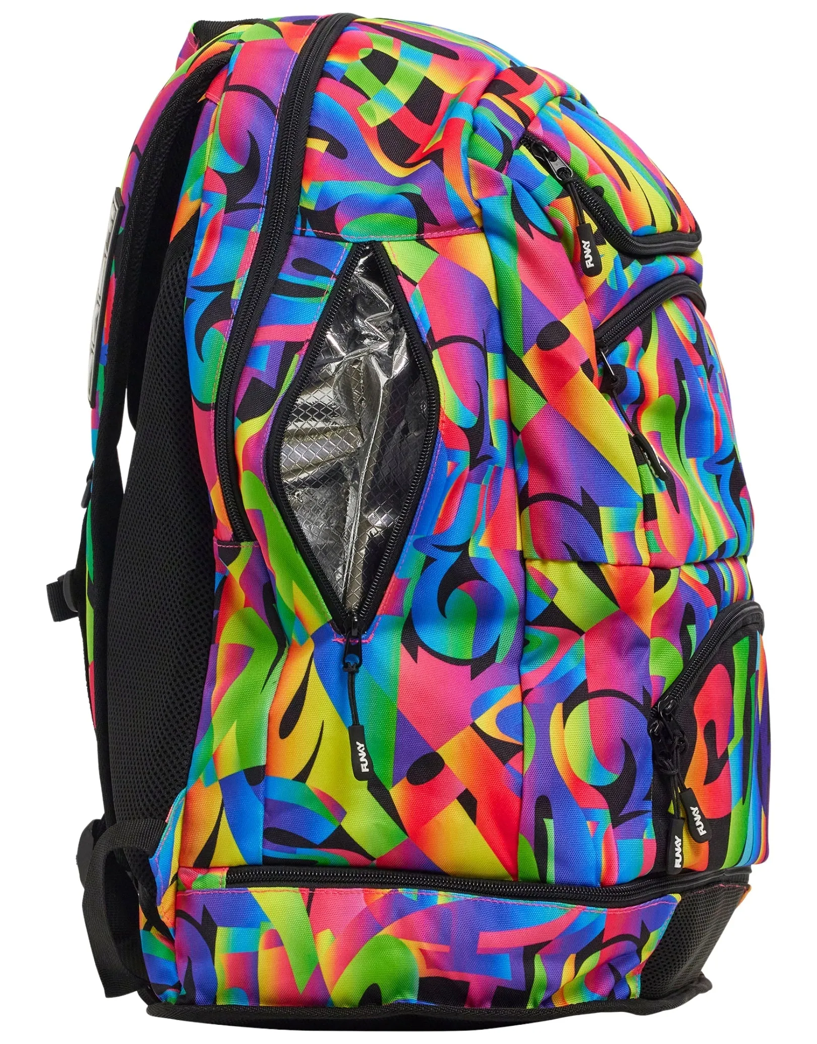 Funky Trunks Colour Funk Elite Squad 36L Backpack - Black/Multi
