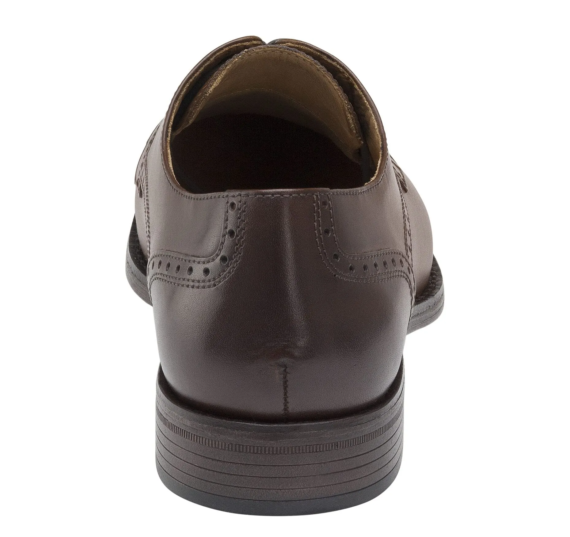Johnston & Murphy Men's Lewis Size 9.5 Tan Full Grain Leather Cap Toe Oxford