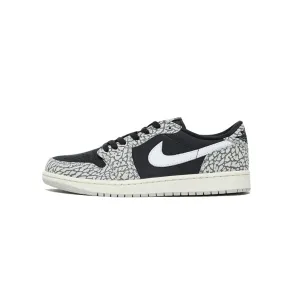 Jordan 1 Retro Low OG Black Cement (W)