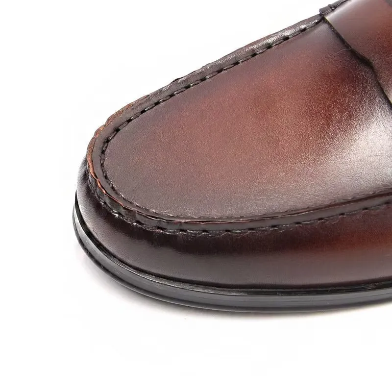 Luxalon Croctex Office Loafers