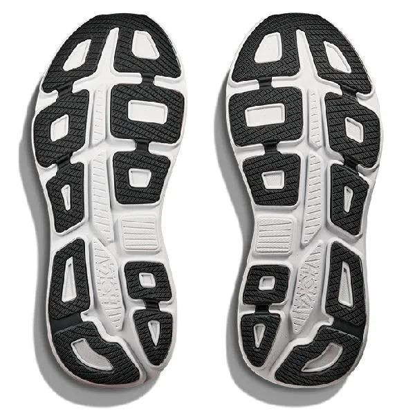 Mens Hoka Bondi 9 Extra Wide in Galactic Grey/Stellar Grey