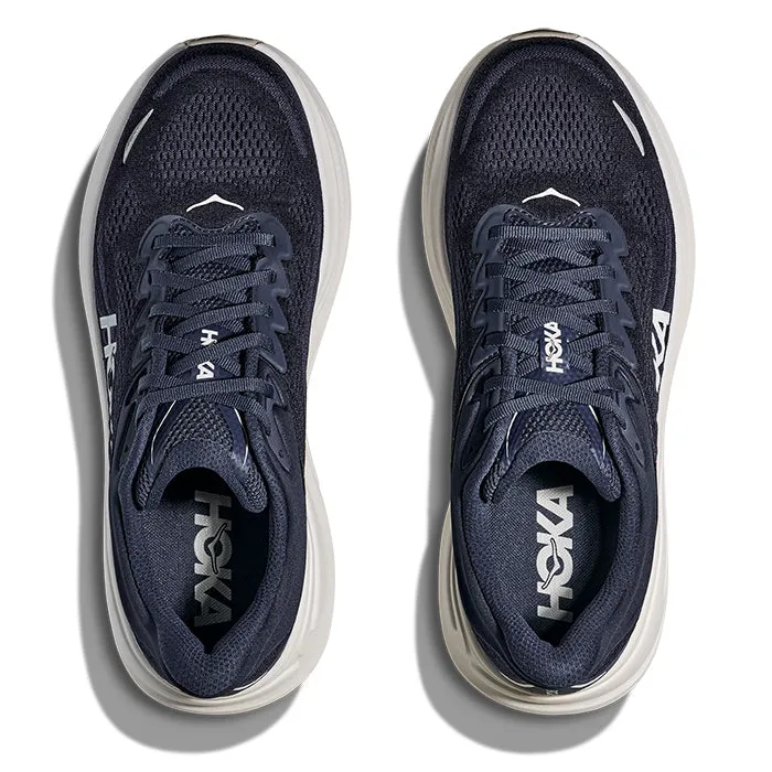 Mens Hoka Bondi 9 in Varsity Navy/White