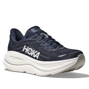 Mens Hoka Bondi 9 in Varsity Navy/White