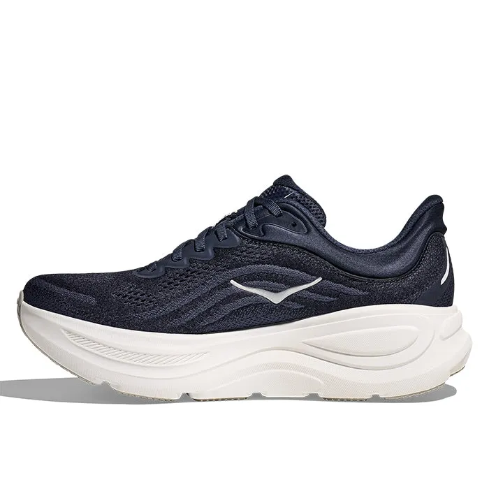 Mens Hoka Bondi 9 in Varsity Navy/White