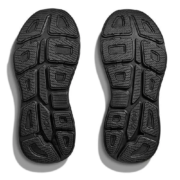 Mens Hoka Bondi 9 Wide in Black/Black