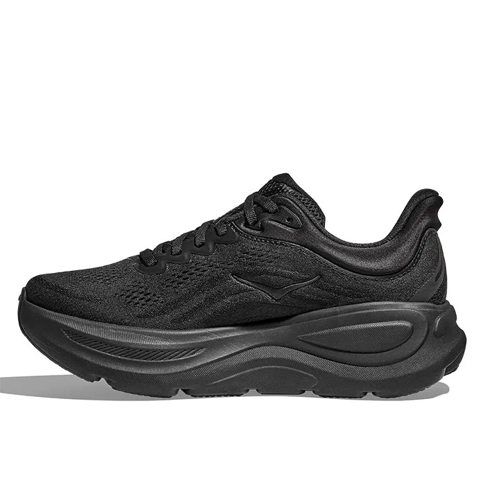 Mens Hoka Bondi 9 Wide in Black/Black