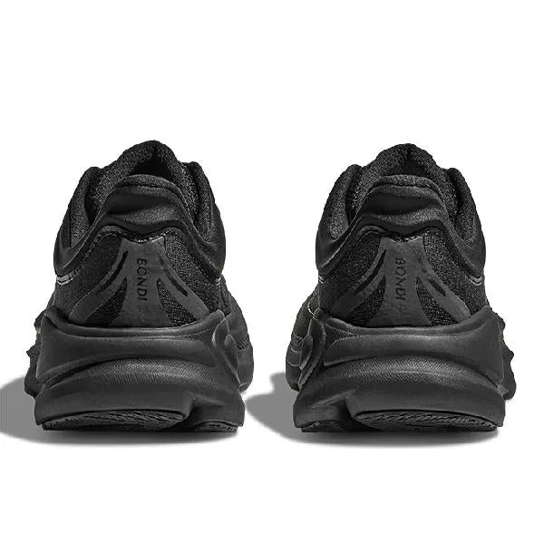 Mens Hoka Bondi 9 Wide in Black/Black