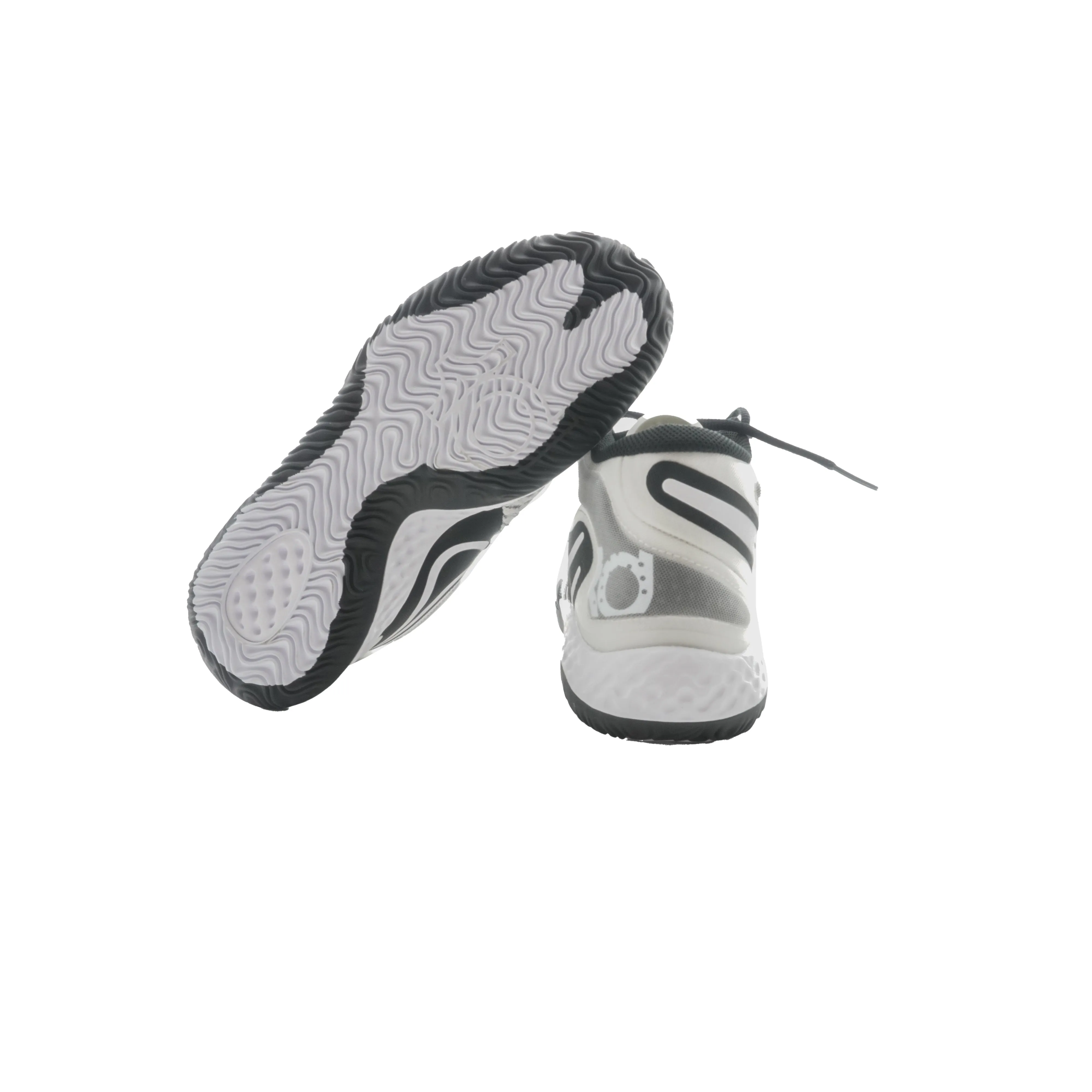 Nike Adult KD Trey 5 VIII Basketball Athletic Shoes Black White Men Size 4.5