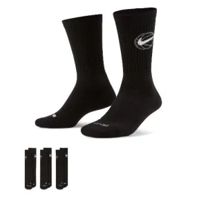 Nike Everyday Crew Basketball Socks (3 pairs)
