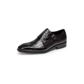 Ostranuxe Patterned Monk Straps