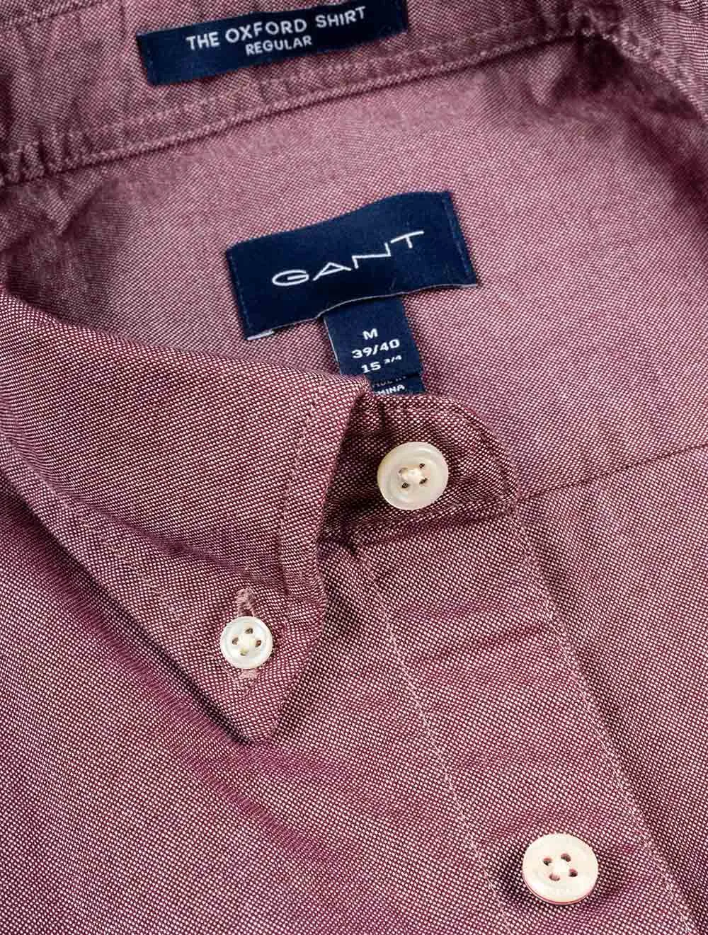 Regular Fit Oxford Shirt Port Red