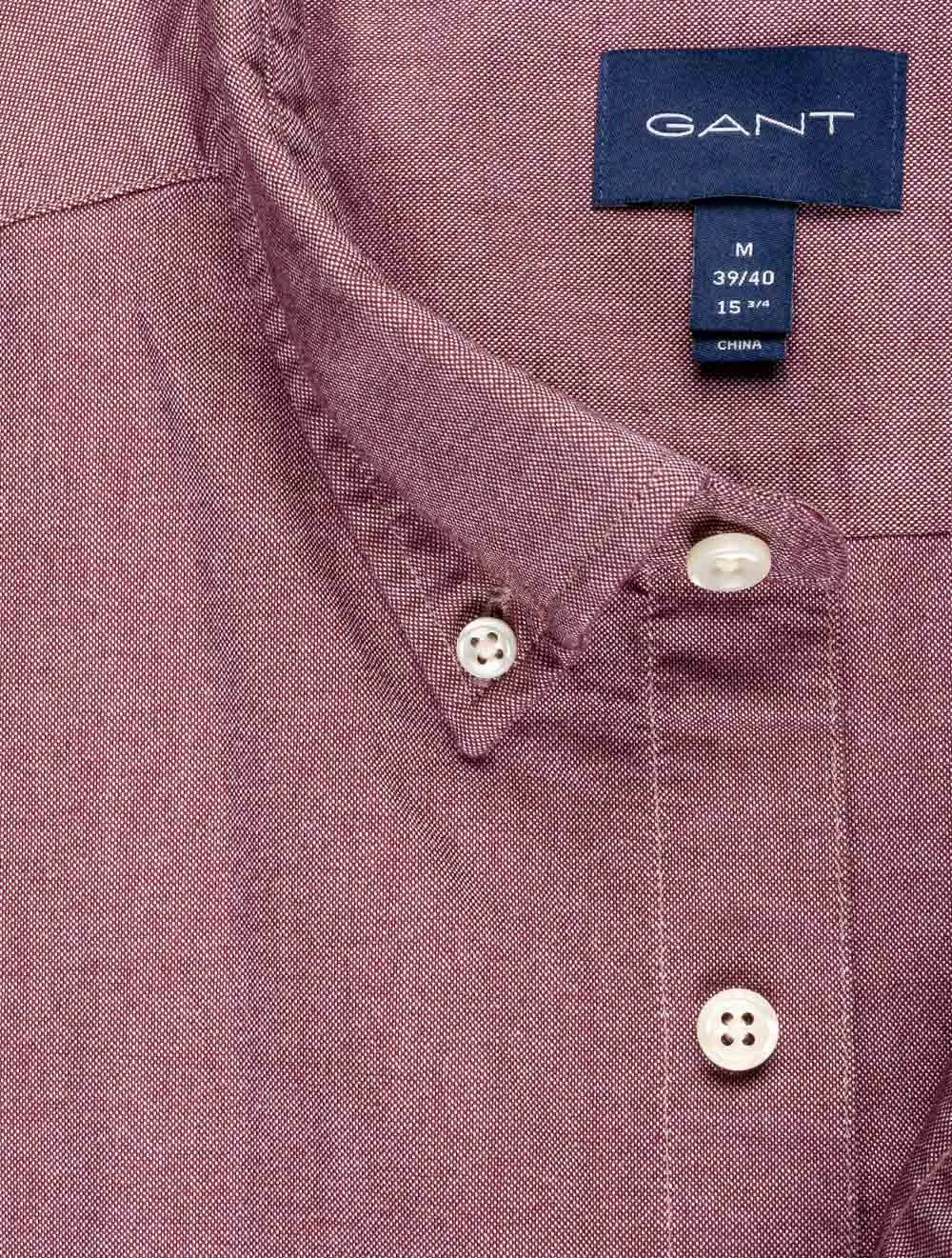 Regular Fit Oxford Shirt Port Red