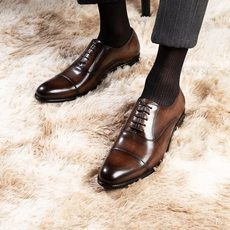 Royvane Classic Lace Oxfords