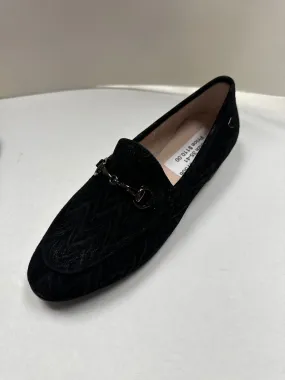 SALE FW24 Venettini Rian Printed Velvet Pewter Chain Slip On