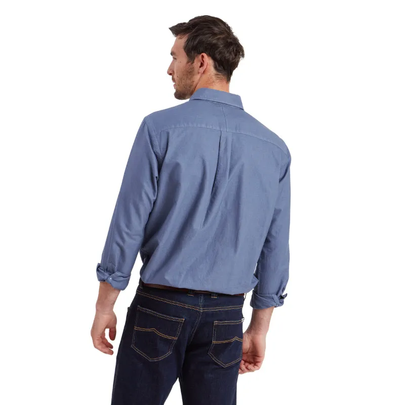 Schoffel Cavendish Oxford Mens Shirt - Vintage Navy