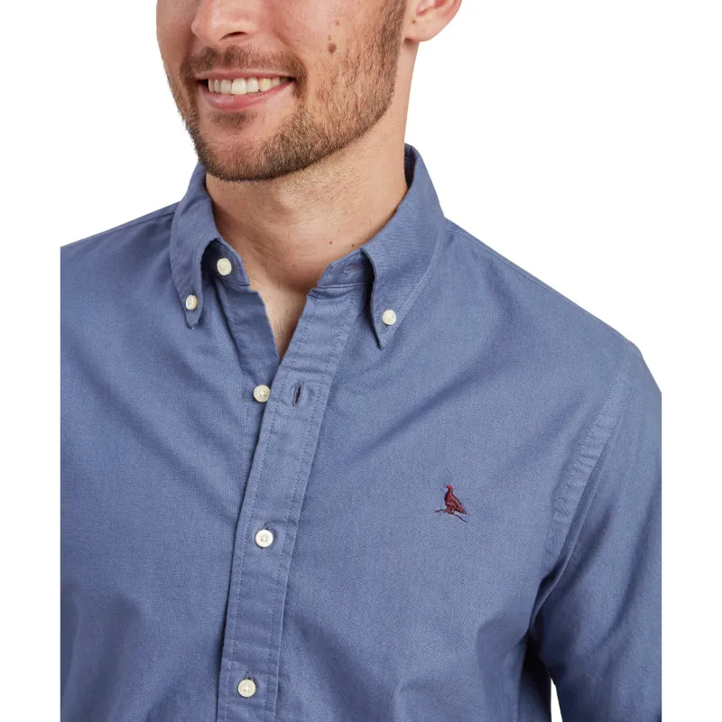 Schoffel Cavendish Oxford Mens Shirt - Vintage Navy