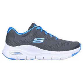 Skechers Womens Arch Fit Sunny Outlook Trainers - Charcoal