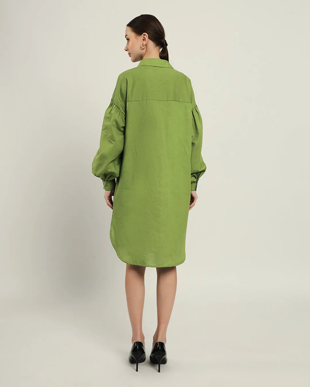 The Derby Fern Cotton Dress