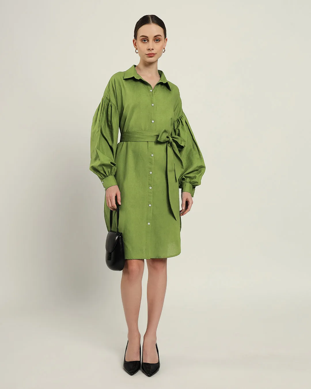 The Derby Fern Cotton Dress