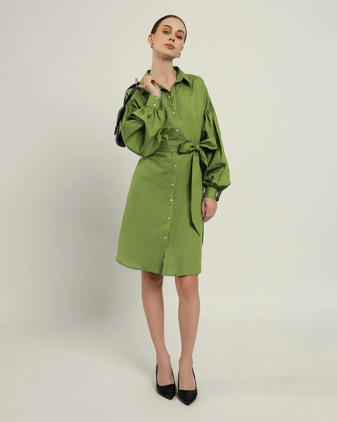 The Derby Fern Cotton Dress