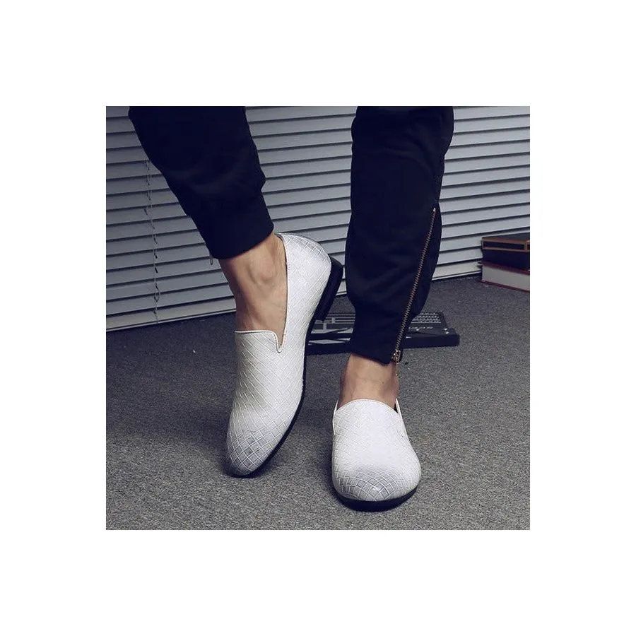 Veltique Luxe Croc Loafers