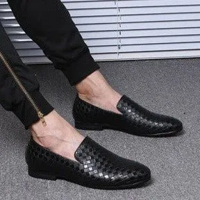 Veltique Luxe Croc Loafers